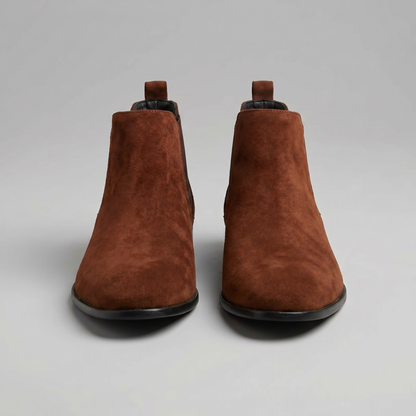 Men's Suede Chelsea Boots