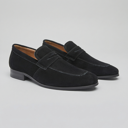 Men's Suede Classic Penny Loafers