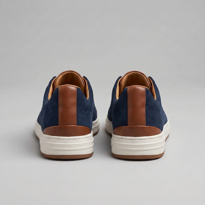 Men's Suede Slip-On Casual Sneakers