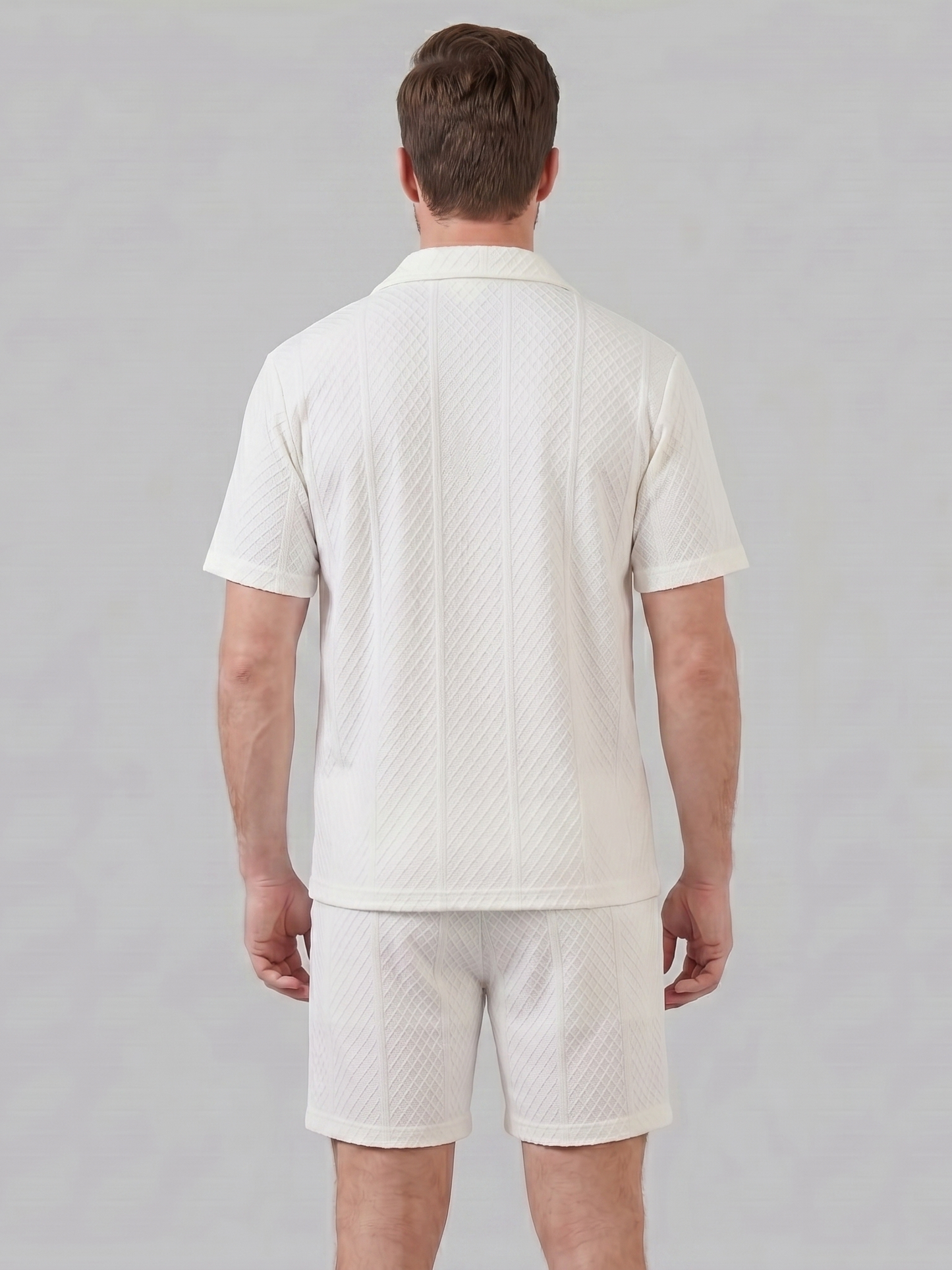 Men's Summer Waffle Outfit Set