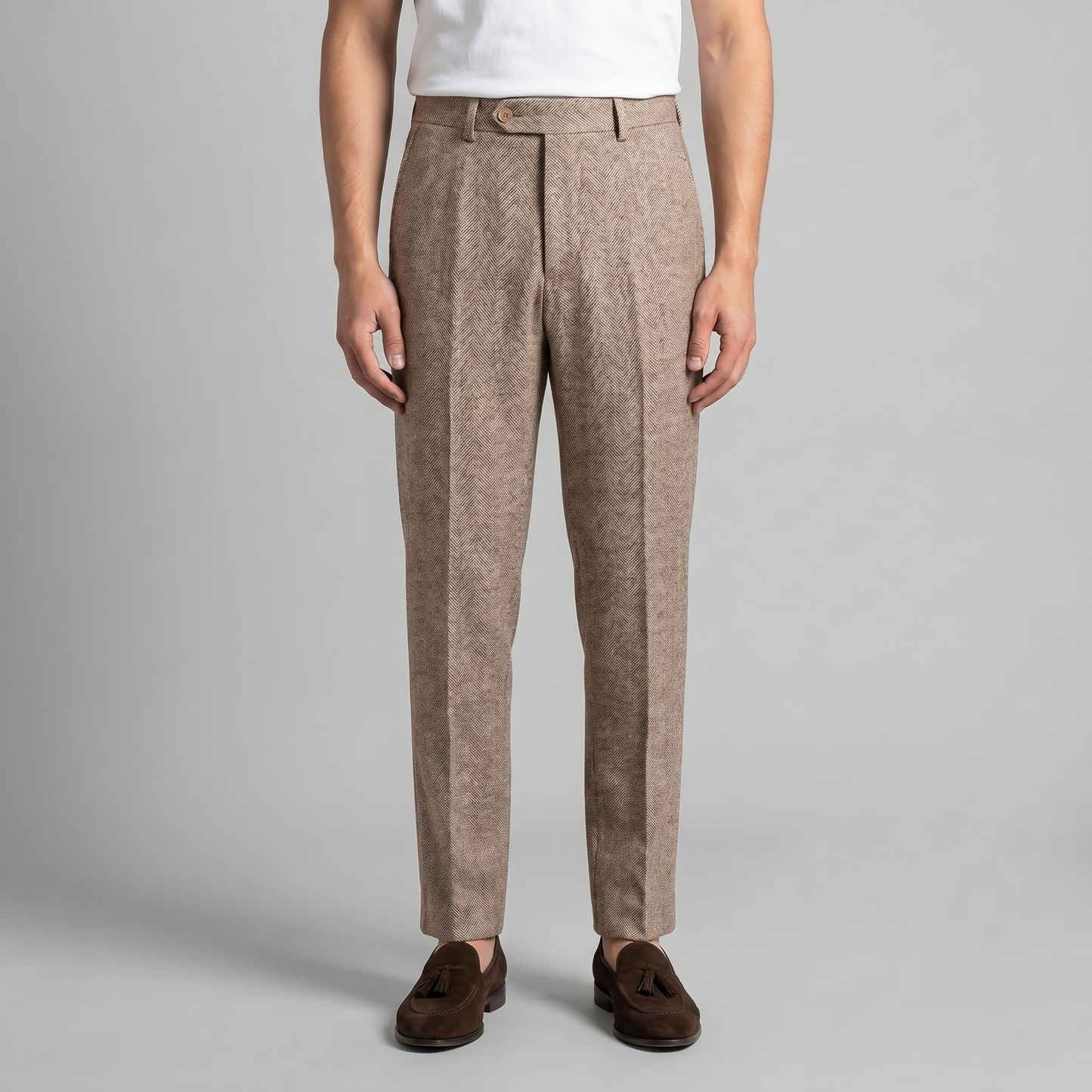 Men's Tailored Ankle-Length Trousers