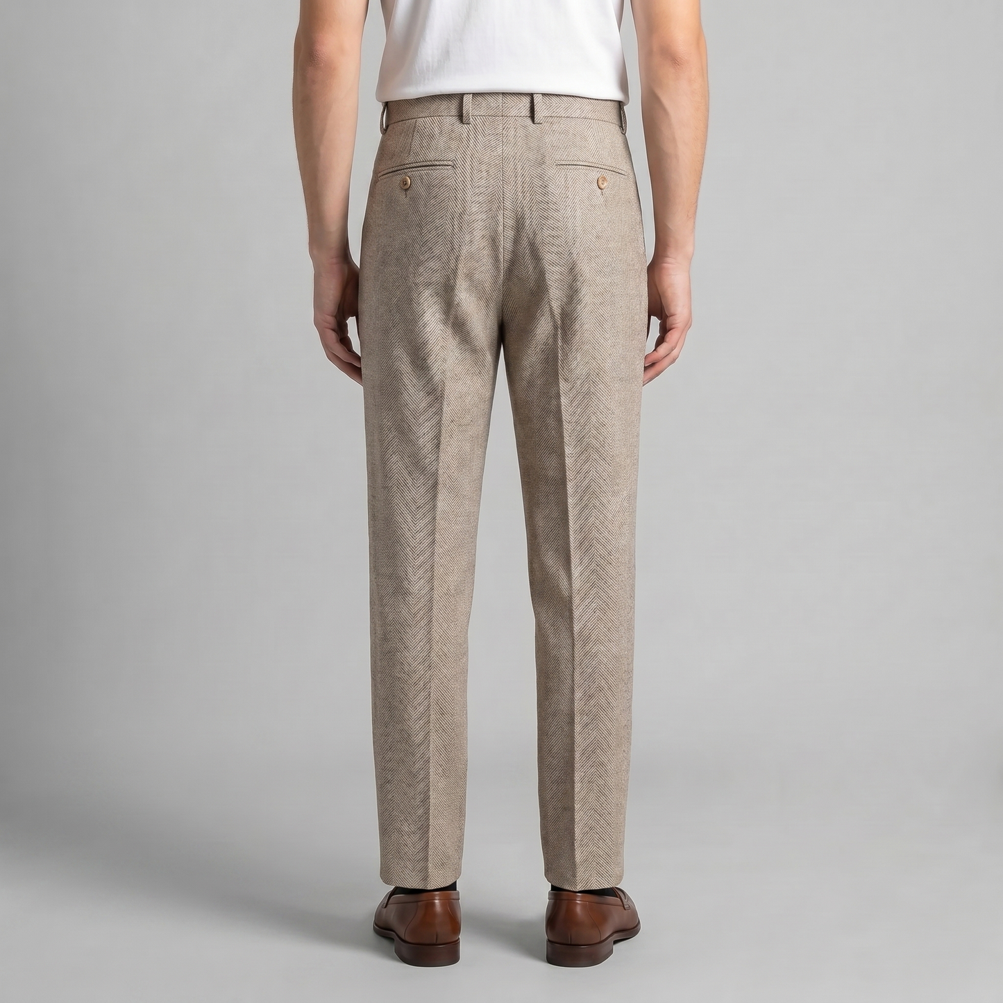 Men's Tailored Ankle-Length Trousers