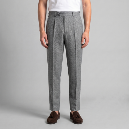Men's Tailored Ankle-Length Trousers