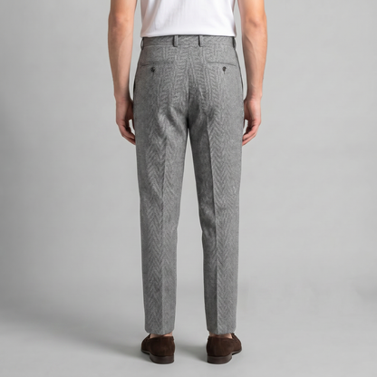 Men's Tailored Ankle-Length Trousers
