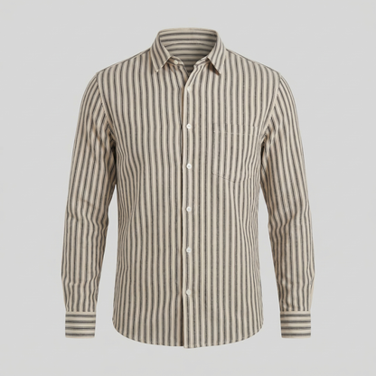 Men's Tailored Fit Striped Shirt
