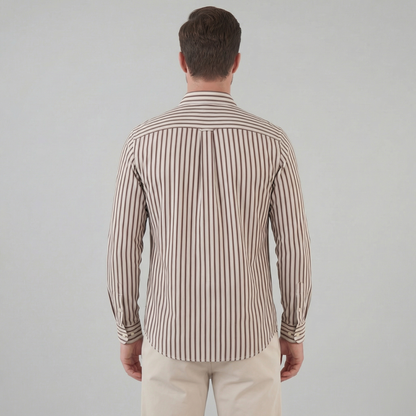 Men's Tailored Fit Striped Shirt