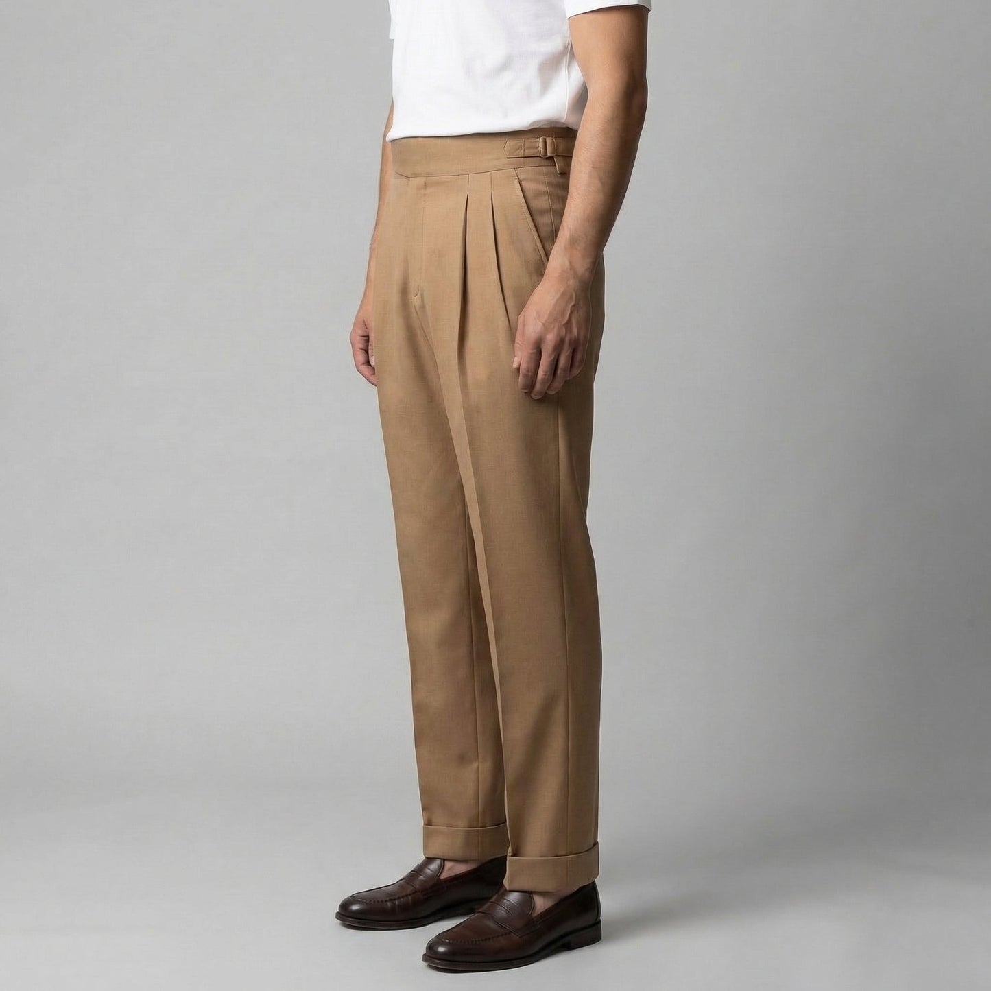 Men's Tailored fit Pleated Trousers