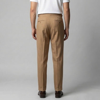 Men's Tailored fit Pleated Trousers