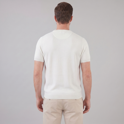 Men's Textured Knit T-Shirt