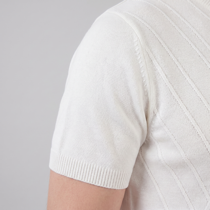 Men's Textured Knit T-Shirt