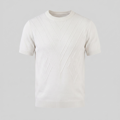 Men's Textured Knit T-Shirt