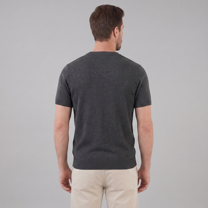 Men's Textured Knit T-Shirt