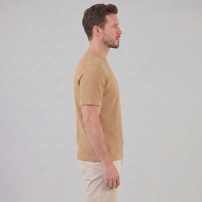 Men's Textured Short Sleeve Shirt