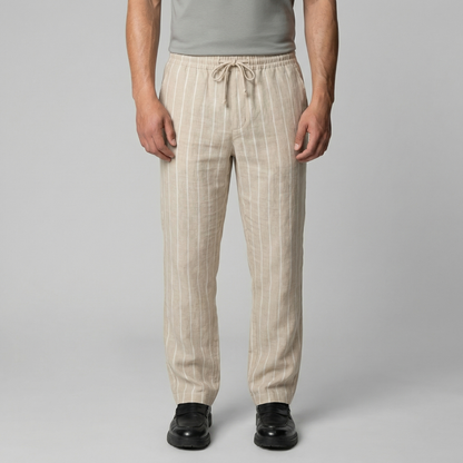 Men's Trousers with Drawstring Waist