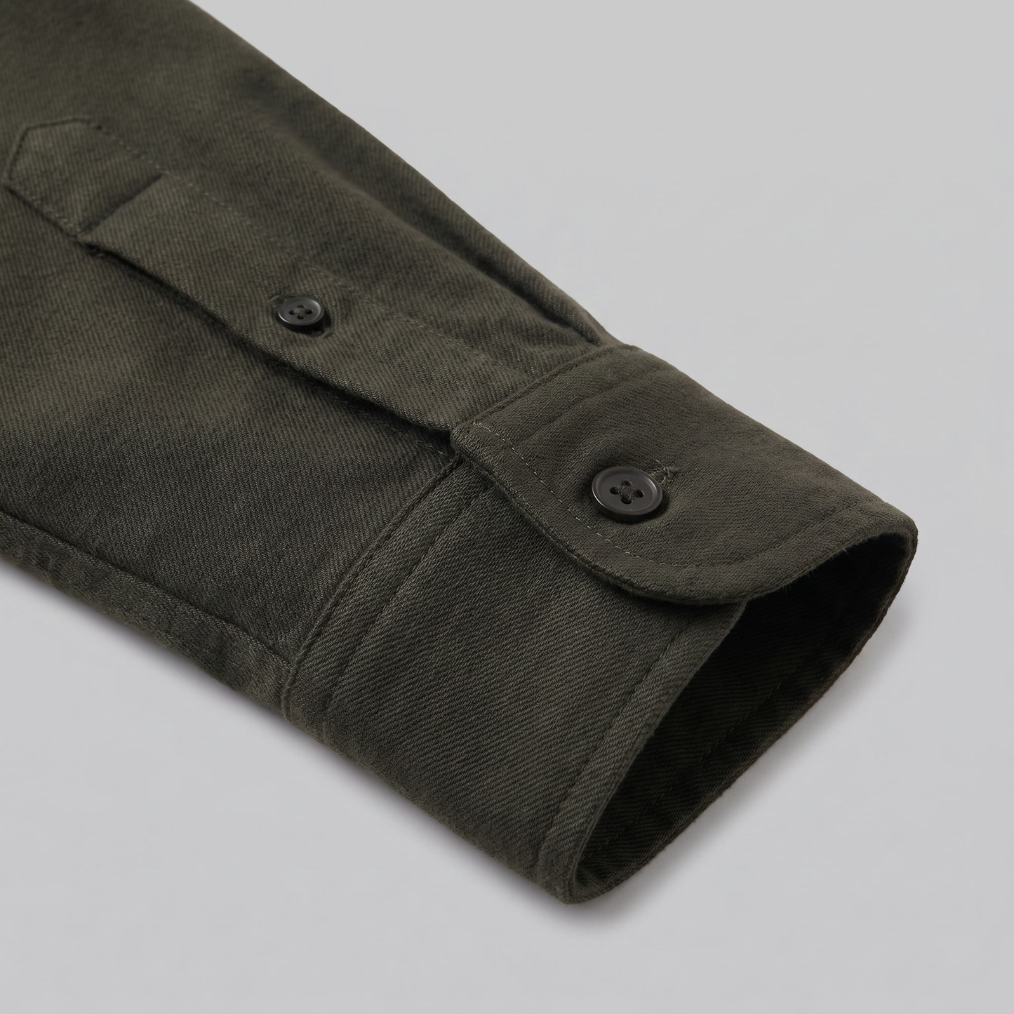 Men's Twin-Pocket Overshirt Slim Fit