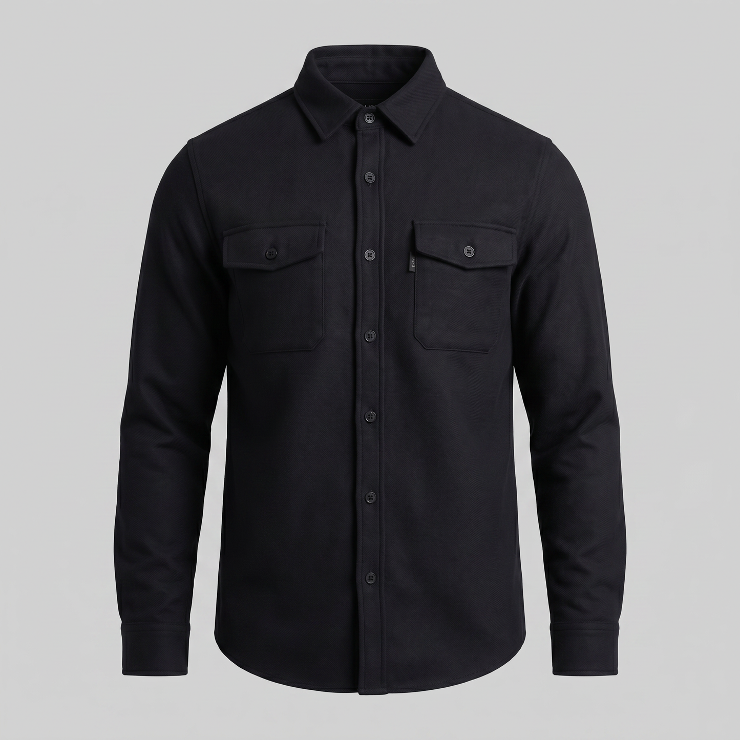 Men's Twin-Pocket Overshirt Slim Fit