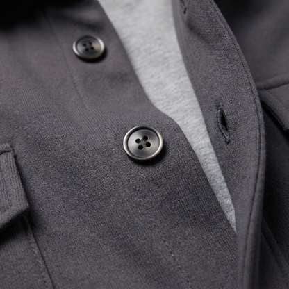 Men's Twin-Pocket Overshirt Slim Fit
