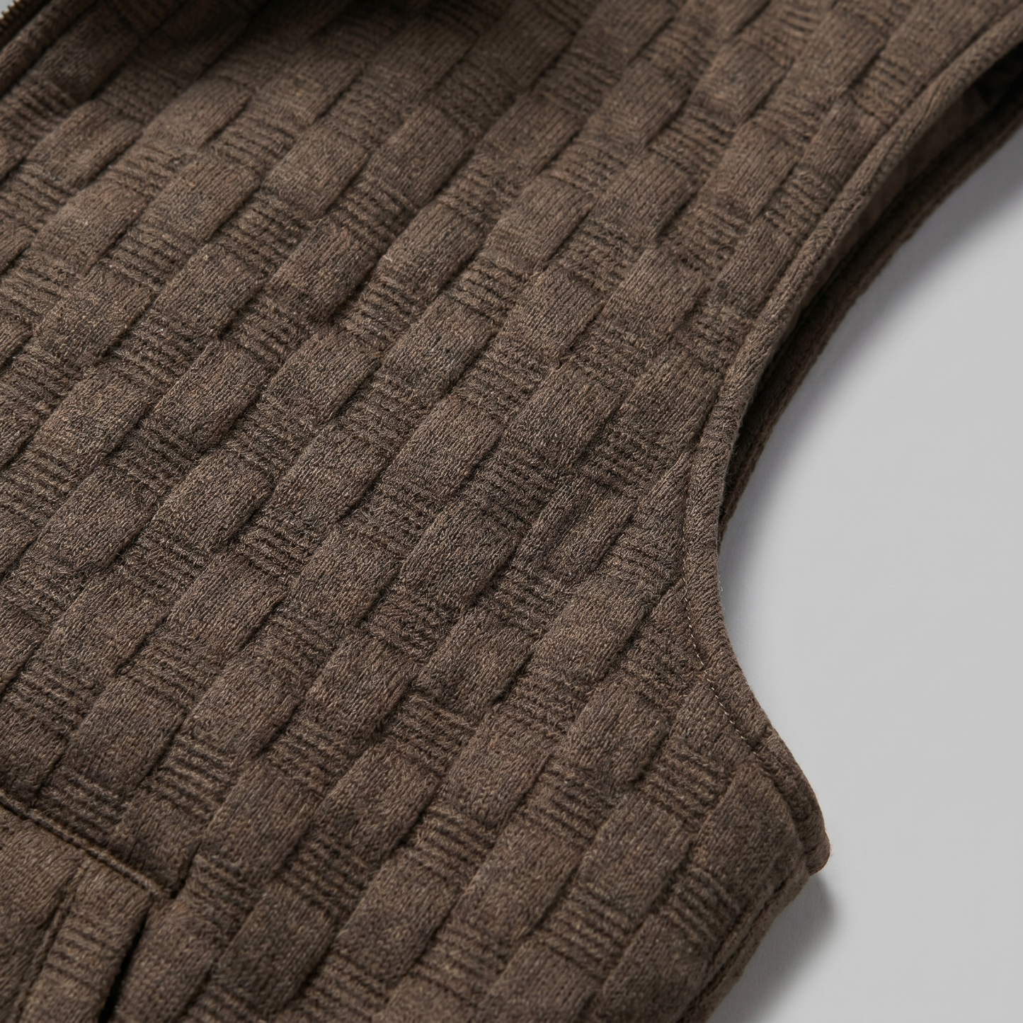 Men's Utility Zip Vest with Stand-Up Collar