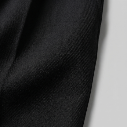 Men's Wide Leg Trousers with Drawstring