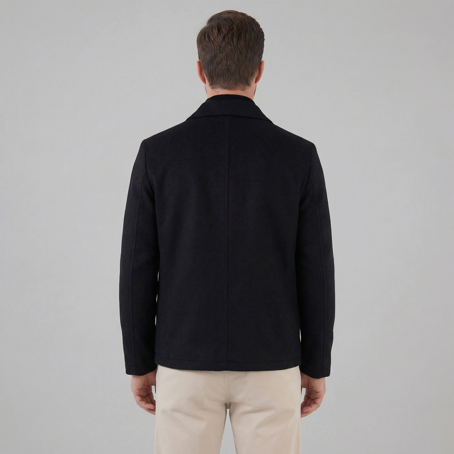 Men's Wool Blend Jacket