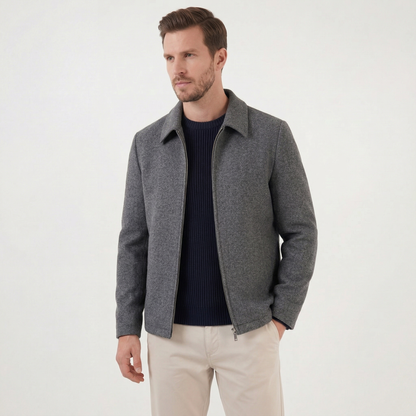Men's Wool Blend Jacket