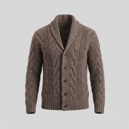 Men's Wool Knitted Cardigan