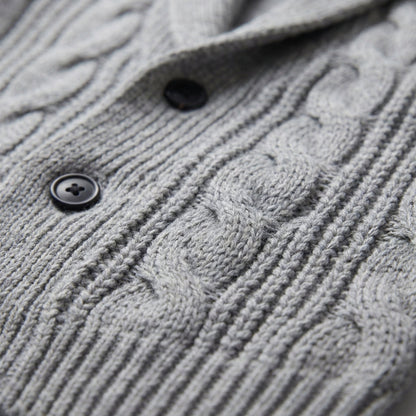 Men's Wool Knitted Cardigan