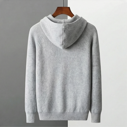 Men's Wool Zip Up Hoodie