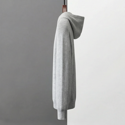 Men's Wool Zip Up Hoodie