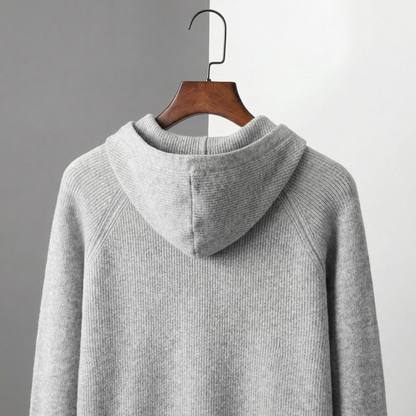 Men's Wool Zip Up Hoodie