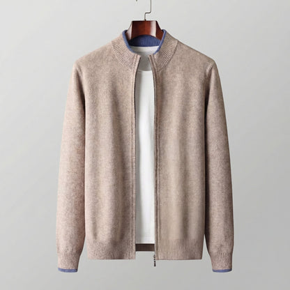 Men's Zip Sweater for Stylish Comfort
