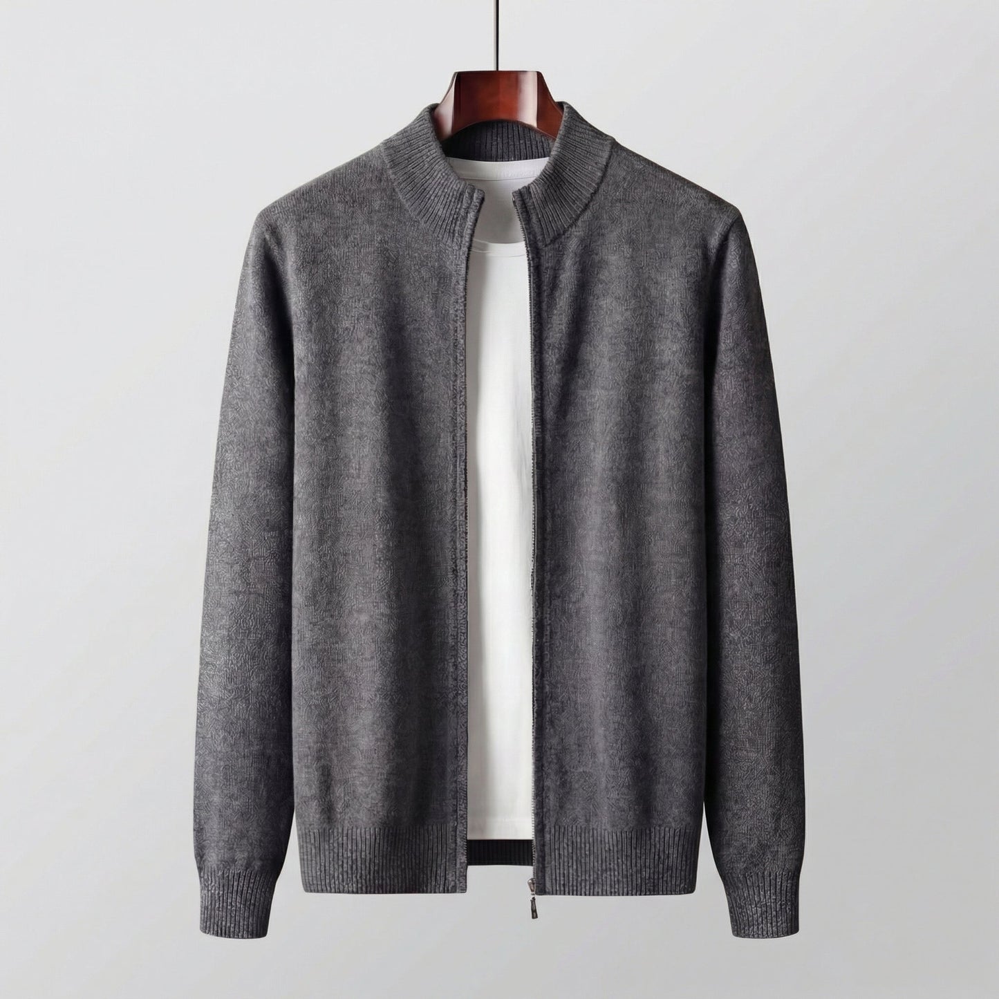 Men's Zip Sweater for Stylish Comfort