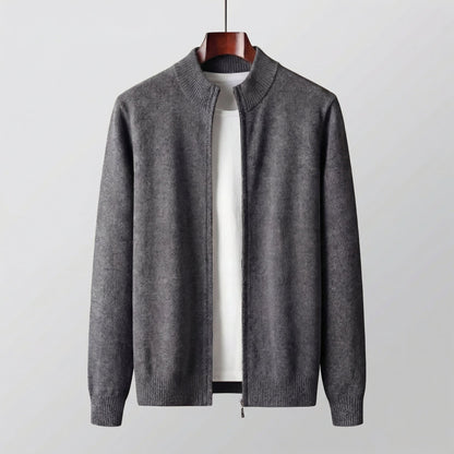 Men's Zip Sweater for Stylish Comfort