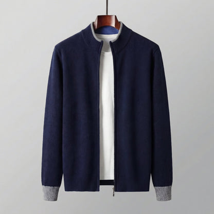 Men's Zip Sweater for Stylish Comfort