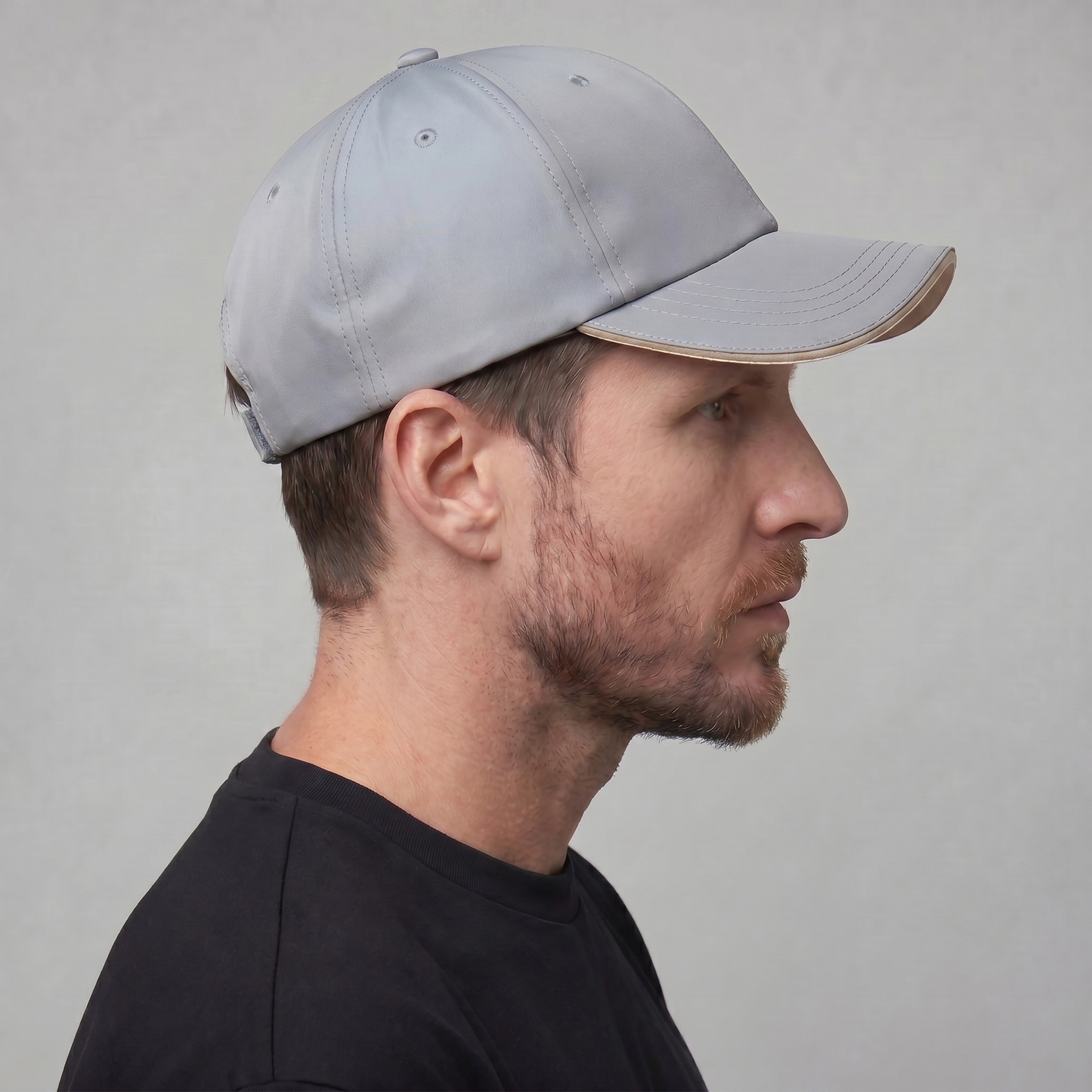 Elegant Two-Tone Cap