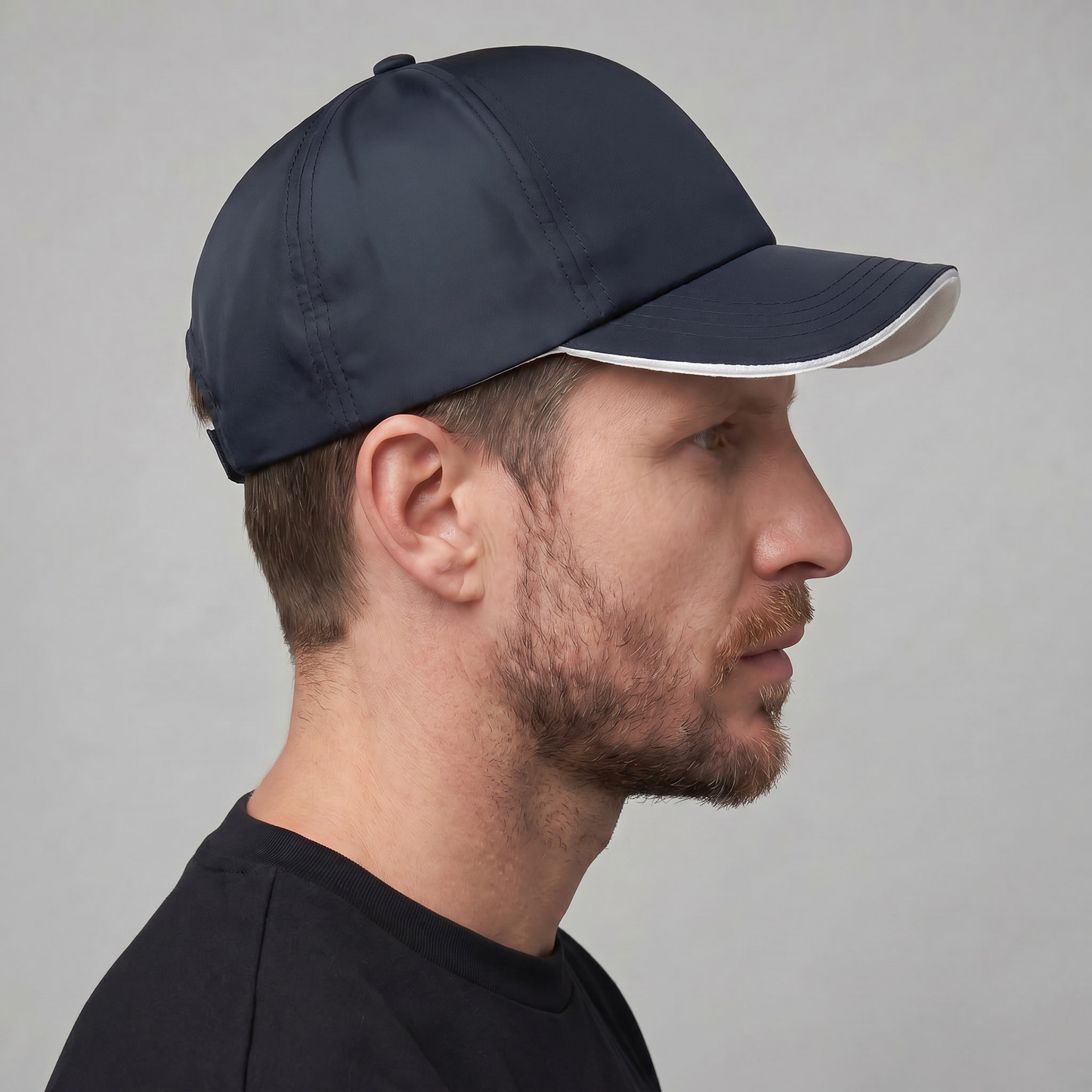 Elegant Two-Tone Cap