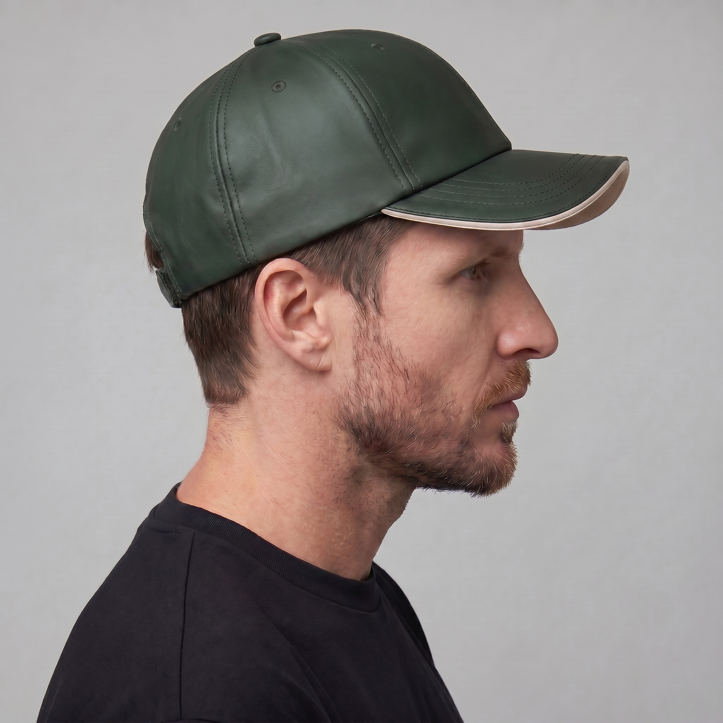Elegant Two-Tone Cap