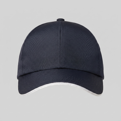 Elegant Two-Tone Cap