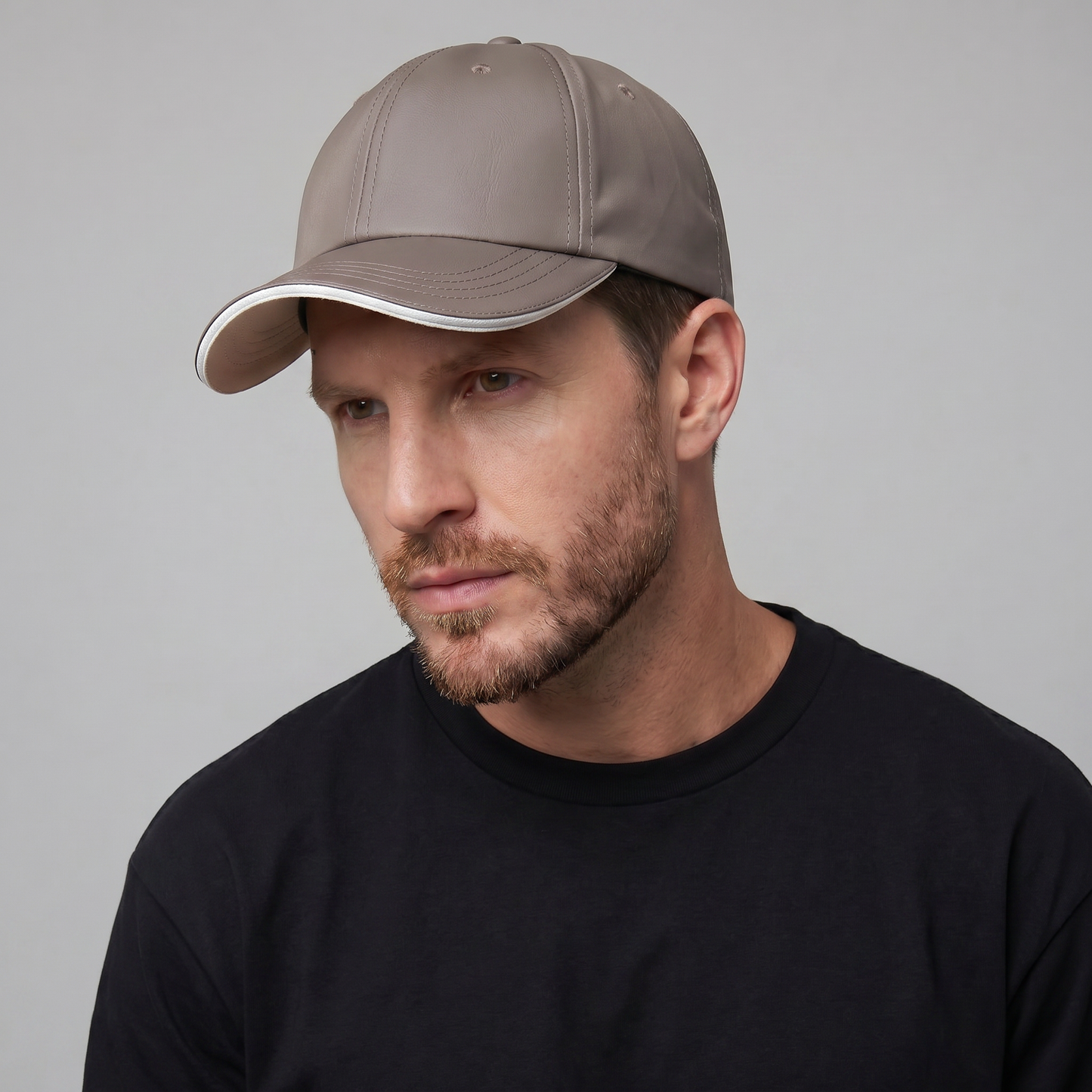 Elegant Two-Tone Cap