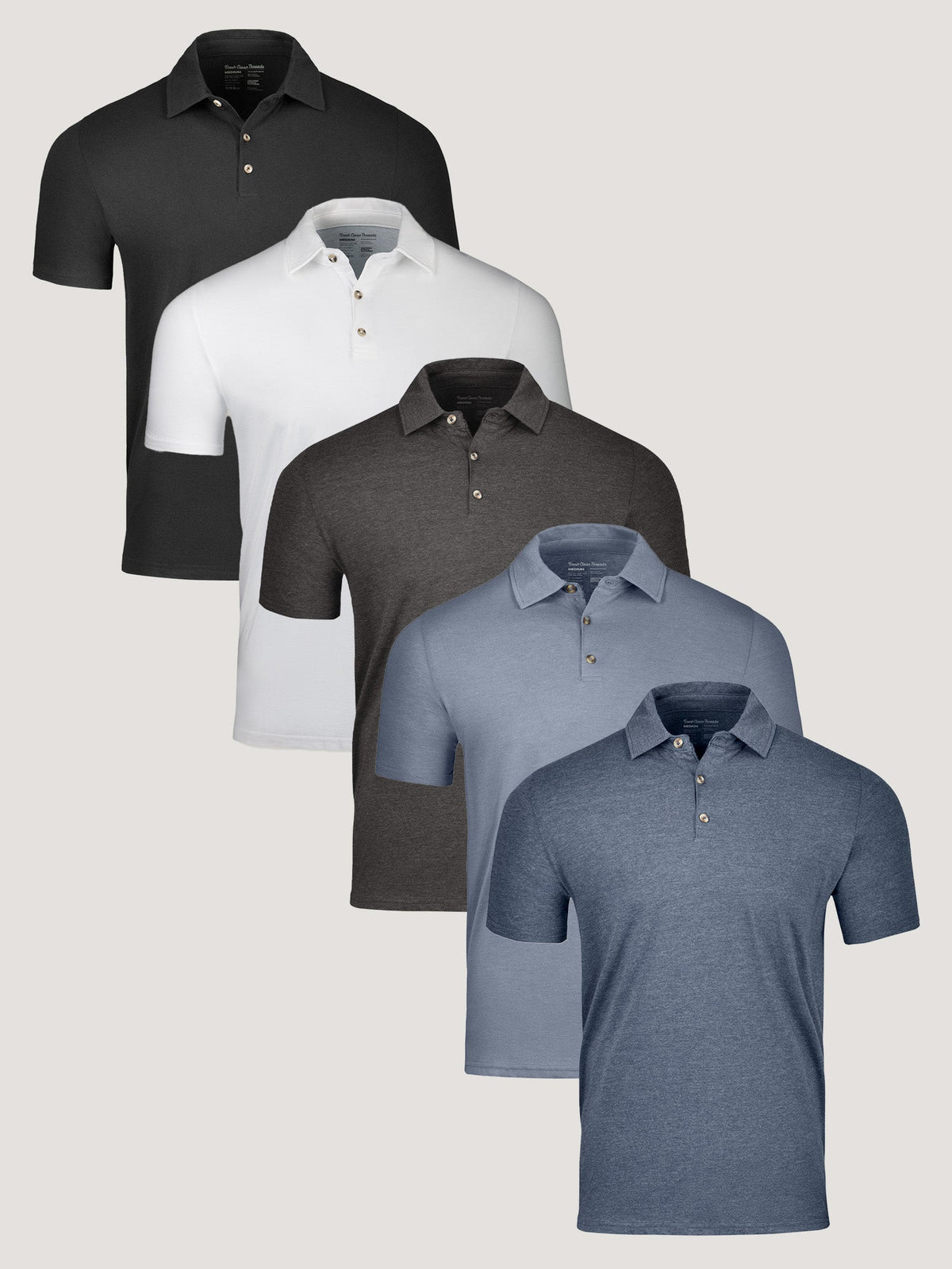 Kit 5 camisetas Masculina Polos - Mais Vendidas