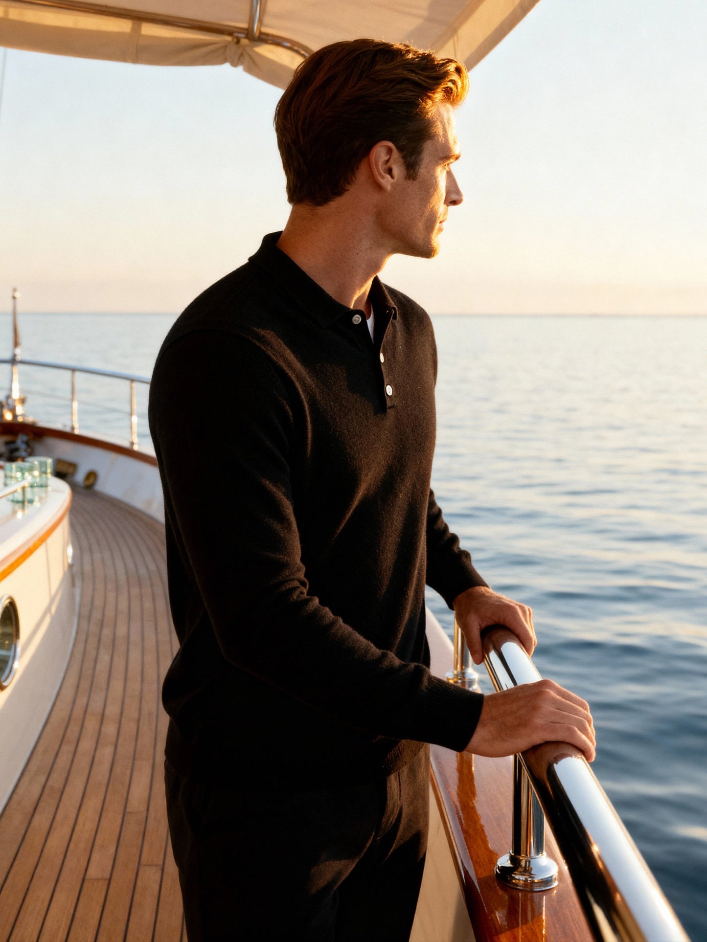 Premium Cashmere Polo