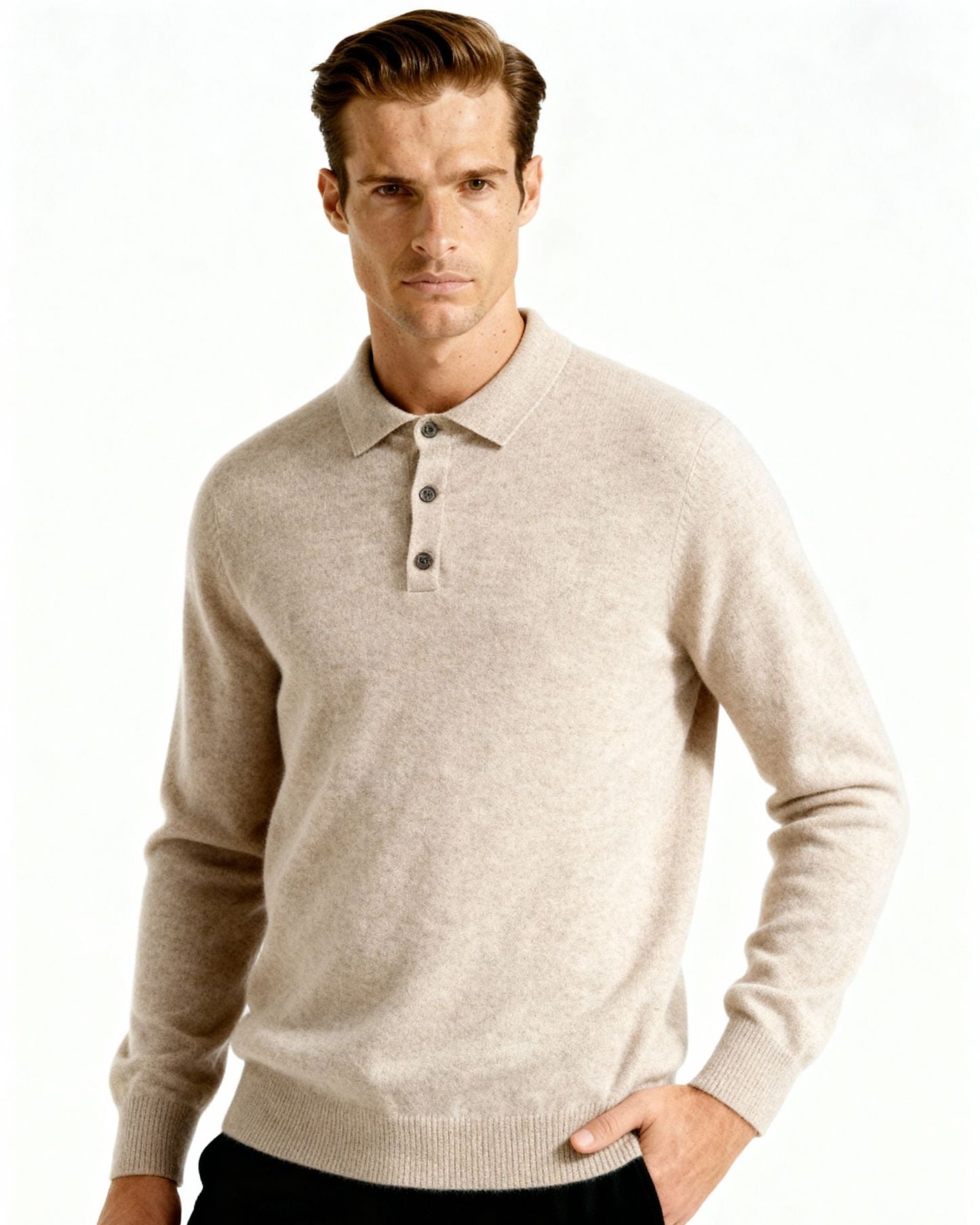 Premium Cashmere Polo