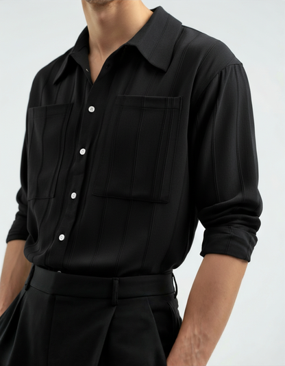 Wearing St Tropez Ribbed Shirt