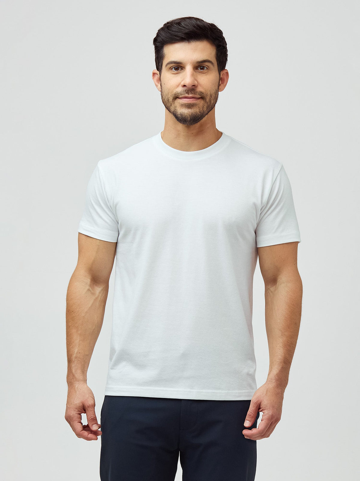 Kit 5 camisetas Masculinas Brancas