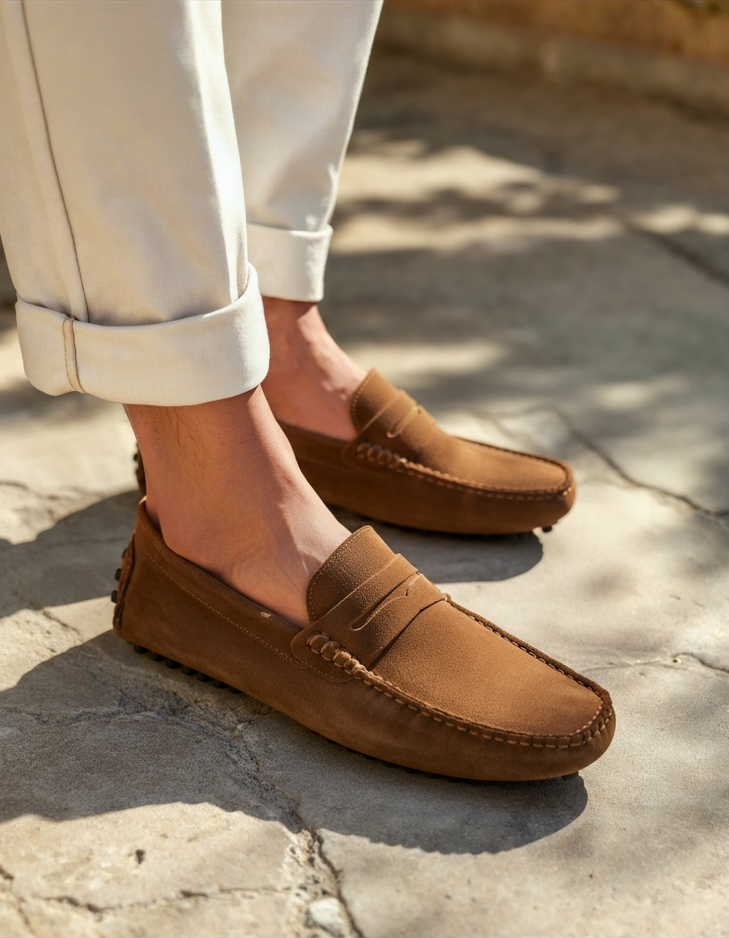 Classic Suede Driving Shoes