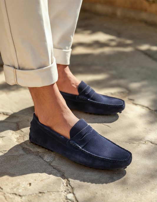 Classic Suede Driving Shoes