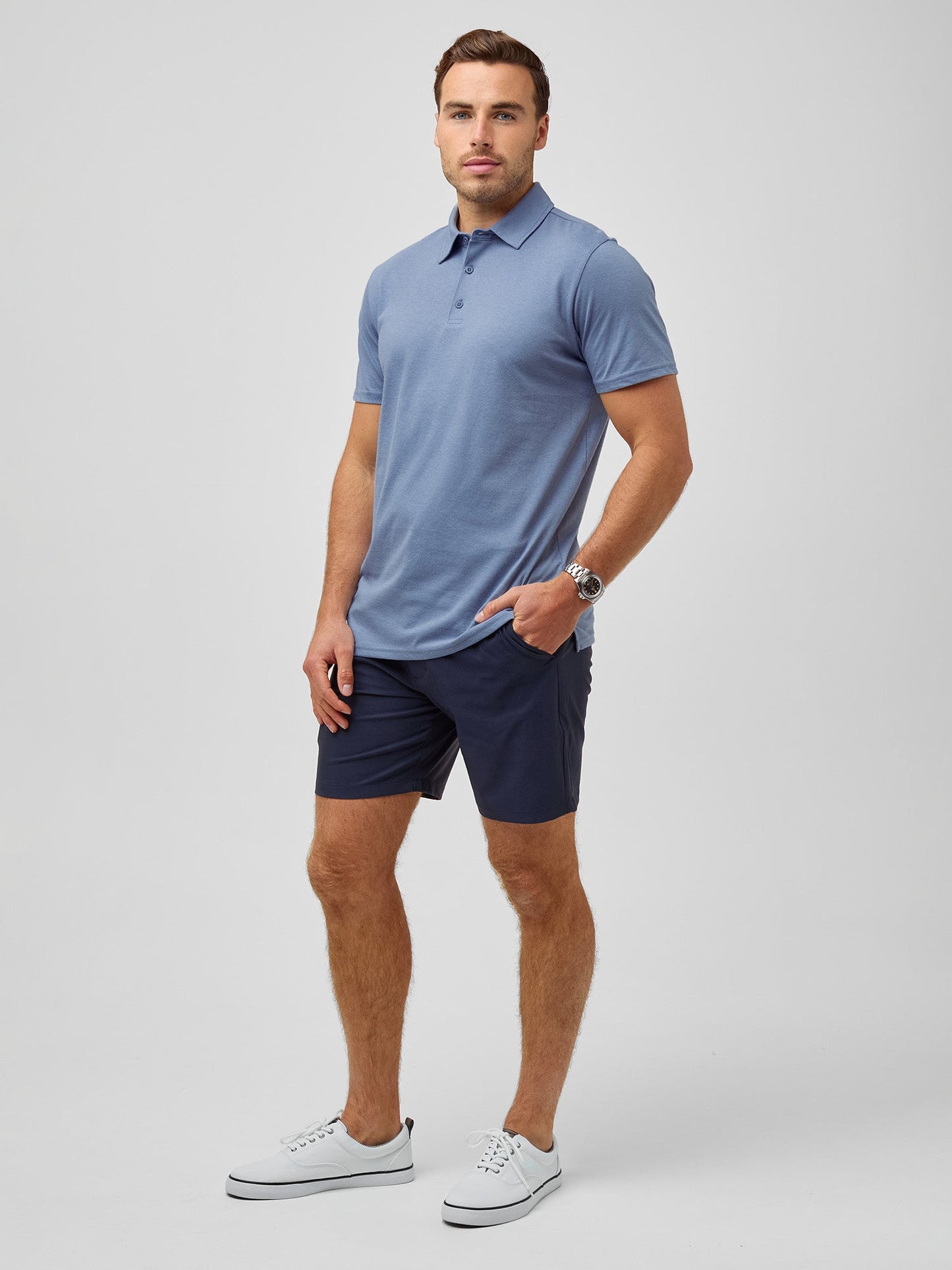 Kit 5 camisetas Masculinas Polos - Spring Essentials