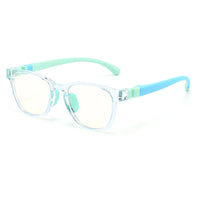 Clear and blue