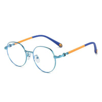 Blue and orange