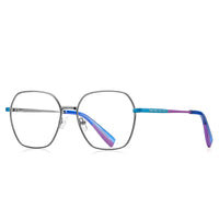 Purple and blue